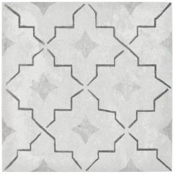 Patras Deco Como 7.87 in. x 7.87 in. Matte Porcelain Floor and Wall Tile (10.76 sq. ft./Case) by Ivy Hill Tile -Ivy Hill Tile Sales deco como ivy hill tile porcelain tile ext3rd106393 4f 1000