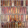 Fargin Sunset Elongated Hexagon 12 in. x 10 in. x 7mm Polished Glass Mosaic Tile (0.82 sq. ft.) by Ivy Hill Tile -Ivy Hill Tile Sales fiery red orange ivy hill tile glass tile ext3rd100218 64 1000