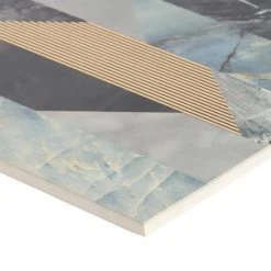 Daze Stone Geometric Striped 24 in. x 48 in. Matte Porcelain Floor and Wall Tile (1 piece / 7.75 sq. ft. / case) by Ivy Hill Tile -Ivy Hill Tile Sales geometric striped ivy hill tile porcelain tile ext3rd104947 44 1000