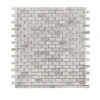 Stormy Knight Grey 12 in. x 12 in. Interlocking Polished Marble Stone Mosaic Tile (10 sq. ft./Case) by Jeffrey Court -Ivy Hill Tile Sales gray grey jeffrey court marble tile 99381 64 1000