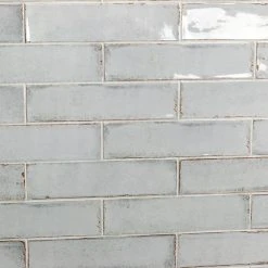 Moze Gray 3 in. x 12 in. 9 mm Ceramic Wall Tile (22-Piece) (5.38 sq. ft./ Box) by Ivy Hill Tile -Ivy Hill Tile Sales gray ivy hill tile ceramic tile ext3rd100049 fa 1000