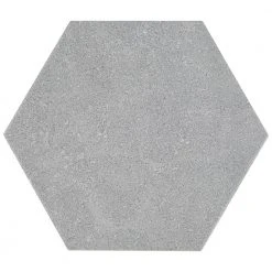 Sanskrit Gray Hex 8.86 in. x 10.20 in. Matte Porcelain Floor and Wall Tile (9.47 sq. ft./Case) by Ivy Hill Tile -Ivy Hill Tile Sales gray ivy hill tile porcelain tile ext3rd105718 c3 1000