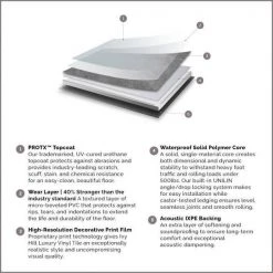 Cippia Marble Gray 12 in. x 24 in. Waterproof Rigid Core Click-Lock Luxury Vinyl Tile Flooring (28.04 sq. ft. / case) by Ivy Hill Tile -Ivy Hill Tile Sales gray ivy hill tile vinyl tile ext3rd105843 44 1000