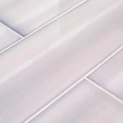 Champagne Harbor Gray 4 in. x 12 in. Glossy Ceramic Wall Tile (10.33 sq. ft./Case) by Jeffrey Court -Ivy Hill Tile Sales gray jeffrey court ceramic tile 95804 1d 1000