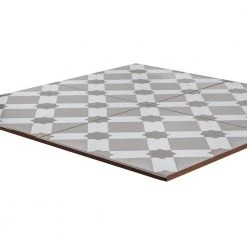 Organza Loom Gray 18 in. x 18 in. Square Matte Ceramic Wall Tile (10.76 sq. ft./Case) by Jeffrey Court -Ivy Hill Tile Sales gray jeffrey court ceramic tile 97832 a0 1000