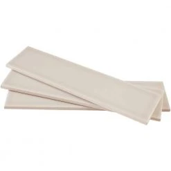 Weather Grey 3 in. x 12 in. Glossy Ceramic Wall Tile (16.5 sq. ft./Case) by Jeffrey Court -Ivy Hill Tile Sales gray jeffrey court ceramic tile 99345 1f 1000