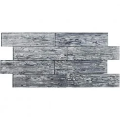 Abalone Gray 3 in. x 12 in. Glossy Glass Wall Tile (1 sq. ft./Pack) by Jeffrey Court 15 Abalone Gray 3 in. x 12 in. Glossy Glass Wall Tile (1 sq. ft./Pack) by Jeffrey Court -Ivy Hill Tile Sales gray jeffrey court glass tile 97930 66 1000