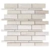 Tranquil Stone Gray 10.5 in. x 10.75 in. Interlocking Mixed Limestone Mosaic Tile (7.838 sq. ft./Case) by Jeffrey Court