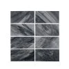 Bardiglio Gray 3 in. x 6 in. Polished Marble Wall and Floor Tile (10 sq. ft./Case) by Jeffrey Court -Ivy Hill Tile Sales gray jeffrey court marble tile 96789 64 1000