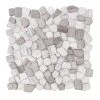 Bailey Grey Pebble 12 in. x 12 in. Honed Grey Limestone Wall and Floor Mosaic Tile (1 sq. ft./Each) by Jeffrey Court 2 Bailey Grey Pebble 12 in. x 12 in. Honed Grey Limestone Wall and Floor Mosaic Tile (1 sq. ft./Each) by Jeffrey Court -Ivy Hill Tile Sales gray jeffrey court mosaic tile 98995 64 1000