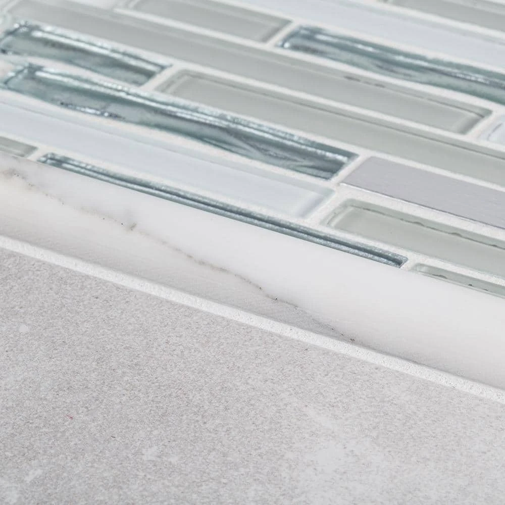 Stone Creek Gray 4 in. x 12 in. Matte Porcelain Floor and Wall Tile (13.56 sq. ft. / case) by Jeffrey Court 7 Stone Creek Gray 4 in. x 12 in. Matte Porcelain Floor and Wall Tile (13.56 sq. ft. / case) by Jeffrey Court - Image 5