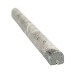 Tundra Grey .75 in. x 11.875 in. Marble Wall Pencil Tile (1 Linear Foot) by Jeffrey Court -Ivy Hill Tile Sales gray jeffrey court tile trim 99645 76 1000