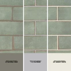 Santa Fe Green 3.93 in. x 11.96 in. Polished Ceramic Wall Tile (10.76 sq. ft./Case) by Ivy Hill Tile -Ivy Hill Tile Sales green ivy hill tile ceramic tile ext3rd106067 1d 1000
