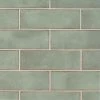 Santa Fe Green 3.93 in. x 11.96 in. Polished Ceramic Wall Tile (10.76 sq. ft./Case) by Ivy Hill Tile -Ivy Hill Tile Sales green ivy hill tile ceramic tile ext3rd106067 64 1000