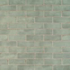 Santa Fe Green 3.93 in. x 11.96 in. Polished Ceramic Wall Tile (10.76 sq. ft./Case) by Ivy Hill Tile -Ivy Hill Tile Sales green ivy hill tile ceramic tile ext3rd106067 c3 1000