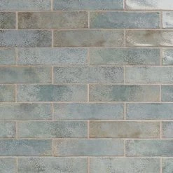 Mandalay Green 2.95 in. x 11.81 in. Polished Ceramic Wall Tile (5.38 sq. ft./Case) by Ivy Hill Tile 13 Mandalay Green 2.95 in. x 11.81 in. Polished Ceramic Wall Tile (5.38 sq. ft./Case) by Ivy Hill Tile -Ivy Hill Tile Sales green ivy hill tile ceramic tile ext3rd107689 4f 1000