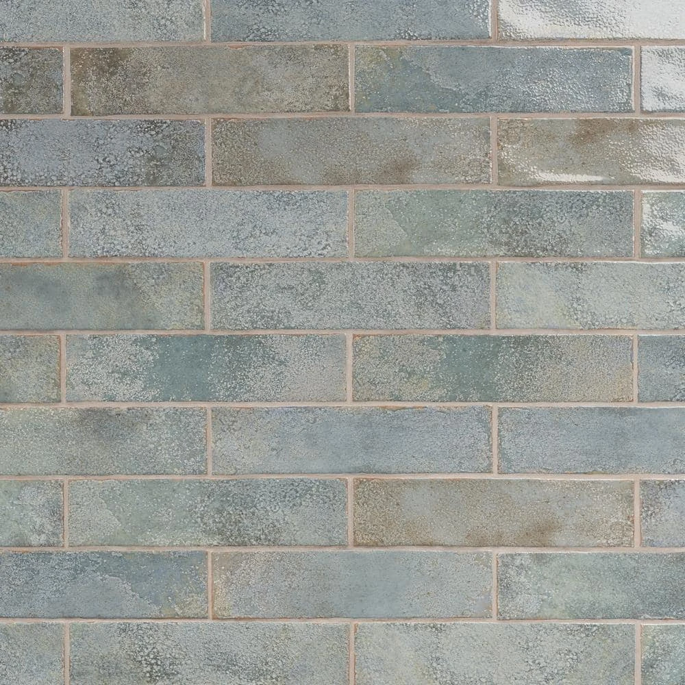 Mandalay Green 2.95 in. x 11.81 in. Polished Ceramic Wall Tile (5.38 sq. ft./Case) by Ivy Hill Tile 6 Mandalay Green 2.95 in. x 11.81 in. Polished Ceramic Wall Tile (5.38 sq. ft./Case) by Ivy Hill Tile - Image 4