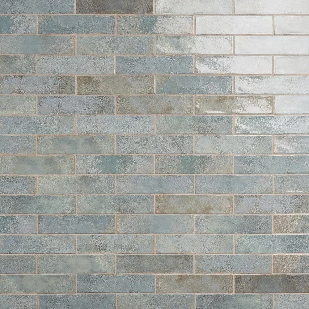 Mandalay Green 2.95 in. x 11.81 in. Polished Ceramic Wall Tile (5.38 sq. ft./Case) by Ivy Hill Tile 3 Mandalay Green 2.95 in. x 11.81 in. Polished Ceramic Wall Tile (5.38 sq. ft./Case) by Ivy Hill Tile