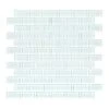 Glacier Ice Green 11.625 in. x 11.75 in. Interlocking Gloss Glass Mosaic Tile (9.48 sq. ft./Case) by Jeffrey Court -Ivy Hill Tile Sales green jeffrey court glass tile 99185 64 1000