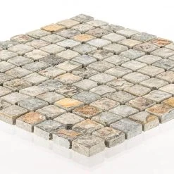 Slate Green 11.75 in. x 11.75 in. Textured Square Slate Wall and Floor Mosaic Tile (9.58 sq. ft./Case) by Jeffrey Court 9 Slate Green 11.75 in. x 11.75 in. Textured Square Slate Wall and Floor Mosaic Tile (9.58 sq. ft./Case) by Jeffrey Court -Ivy Hill Tile Sales green jeffrey court mosaic tile 99027 40 1000