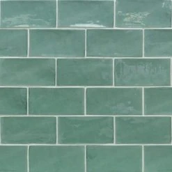 Catalina Green Lake 3 in. x 6 in. Polished Ceramic Subway Wall Tile (5.38 sq.ft./case) by Ivy Hill Tile -Ivy Hill Tile Sales green lake ivy hill tile ceramic tile ext3rd101721 c3 1000