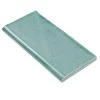 Catalina Green Lake 3 in. x 6 in. Polished Ceramic Wall Bullnose Tile by Ivy Hill Tile -Ivy Hill Tile Sales green lake ivy hill tile tile trim ext3rd101715 64 1000