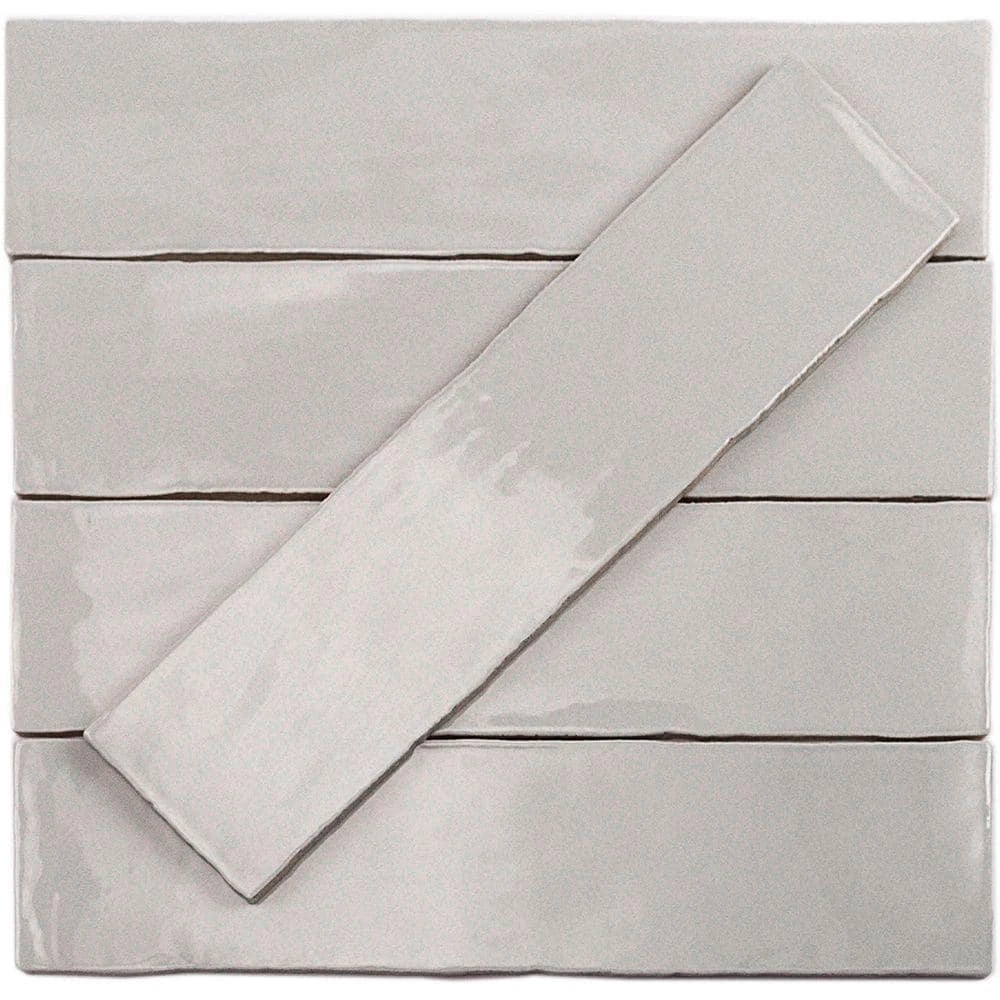 Catalina Gris 3 in. x 12 in. x 8 mm Polished Ceramic Subway Wall Tile (10.76 sq.ft./case) by Ivy Hill Tile 7 Catalina Gris 3 in. x 12 in. x 8 mm Polished Ceramic Subway Wall Tile (10.76 sq.ft./case) by Ivy Hill Tile - Image 5