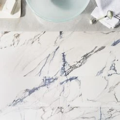 Calacatta Indigo 12 in. x 24 in. Polished Porcelain Floor and Wall Tile (6-Piece, 11.62 sq. ft./Case) by Ivy Hill Tile -Ivy Hill Tile Sales indigo ivy hill tile porcelain tile ext3rd105285 76 1000