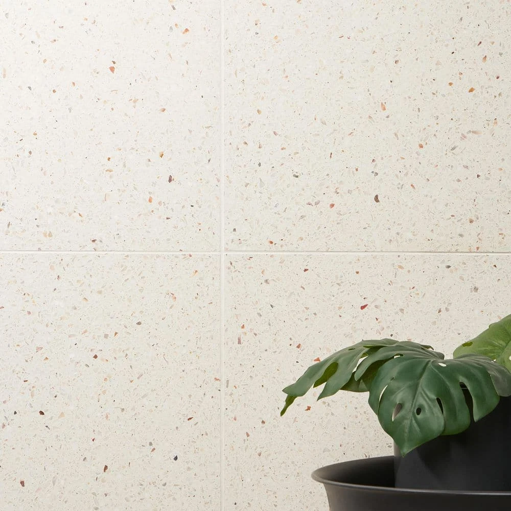 Raleigh Ivory Square 16.14 in. x 16.14 in. Polished Terrazzo Floor and Wall Tile (3.61 sq. ft./Case) by Ivy Hill Tile 10 Raleigh Ivory Square 16.14 in. x 16.14 in. Polished Terrazzo Floor and Wall Tile (3.61 sq. ft./Case) by Ivy Hill Tile - Image 8