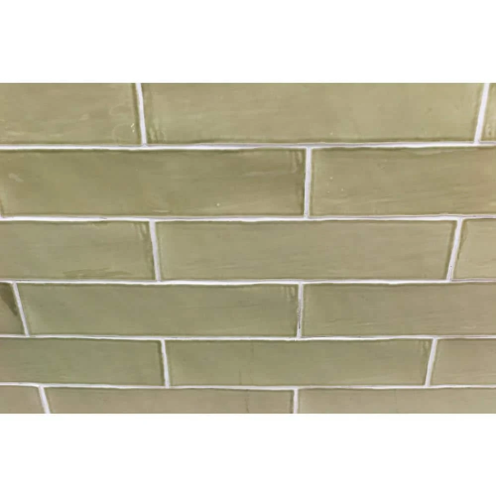 Catalina Kale 3 in. x 12 in. x 8 mm Polished Ceramic Subway Wall Tile (10.76 sq.ft./case) by Ivy Hill Tile 9 Catalina Kale 3 in. x 12 in. x 8 mm Polished Ceramic Subway Wall Tile (10.76 sq.ft./case) by Ivy Hill Tile - Image 7