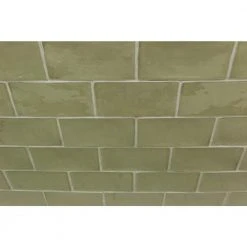 Catalina Kale 3 in. x 6 in. Polished Ceramic Subway Wall Tile (5.38 sq.ft./case) by Ivy Hill Tile 14 Catalina Kale 3 in. x 6 in. Polished Ceramic Subway Wall Tile (5.38 sq.ft./case) by Ivy Hill Tile -Ivy Hill Tile Sales kale ivy hill tile ceramic tile ext3rd101723 44 1000