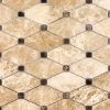 Diapson Light Emperador and Dark Emperador 11.87 in. x 13 in. Polished Marble Mosaic Tile (1.07 sq. ft./Sheet) by Ivy Hill Tile -Ivy Hill Tile Sales light emperador and dark emperador ivy hill tile marble tile ext3rd104521 64 1000