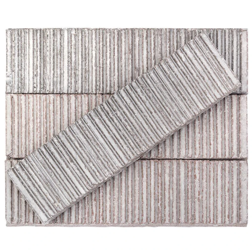 Weston Summit Light Gray 2 in. x 9 in. Glazed Clay Subway Wall Tile (30-Piece 4.30 sq. ft./Case) by Ivy Hill Tile 8 Weston Summit Light Gray 2 in. x 9 in. Glazed Clay Subway Wall Tile (30-Piece 4.30 sq. ft./Case) by Ivy Hill Tile - Image 6