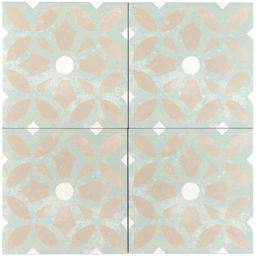 Anabella Louvre 9 in. x 9 in. x 11mm Matte Porcelain Floor and Wall Tile (10.76 sq. ft. / box) by Ivy Hill Tile 6 Anabella Louvre 9 in. x 9 in. x 11mm Matte Porcelain Floor and Wall Tile (10.76 sq. ft. / box) by Ivy Hill Tile - Image 4