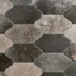 Merci Arabesque Magma 6.37 in. x 9.93 in. Matte Porcelain Floor and Wall Tile (8.71 sq. ft./Case) by Ivy Hill Tile -Ivy Hill Tile Sales magma ivy hill tile porcelain tile ext3rd106328 c3 1000