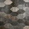 Merci Hex Magma 6.69 in. x 12.99 in. Matte Porcelain Floor and Wall Tile (8.39 sq. ft./Case) by Ivy Hill Tile