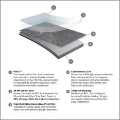 Maple Monticello 6 in. x 48 in. Waterproof Rigid Core Click-Lock Luxury Vinyl Plank Flooring (27.39 sq. ft. / case) by Ivy Hill Tile -Ivy Hill Tile Sales maple monticello ivy hill tile vinyl plank flooring ext3rd105834 44 1000