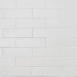 Crux Matte White 2.81 in. x 8.75 in. Matte Porcelain Subway Wall Tile (7.52 sq. ft./Case) by Ivy Hill Tile -Ivy Hill Tile Sales matte white ivy hill tile porcelain tile ext3rd106996 c3 1000
