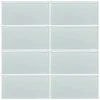 Morning Mist Blue 3 in. x 6 in. Subway Glossy Glass Wall Tile (10 sq. ft./Case) by Jeffrey Court 2 Morning Mist Blue 3 in. x 6 in. Subway Glossy Glass Wall Tile (10 sq. ft./Case) by Jeffrey Court -Ivy Hill Tile Sales mist blue jeffrey court glass tile 99504 64 1000