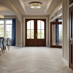 Lexington 28 mil 6 in. W x 48 in. Misty Sky Glue-Down Waterproof Luxury Vinyl Plank Flooring (20 sq. ft./case) by Ivy Hill Tile -Ivy Hill Tile Sales misty sky ivy hill tile vinyl plank flooring ext3rd108373 4f 1000