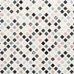 Lula Multicolor 11.92 in. x 11.92 in. Polished Marble Floor and Wall Tile (0.98 sq. ft./Each) by Ivy Hill Tile -Ivy Hill Tile Sales multicolor ivy hill tile marble tile ext3rd106598 c3 1000
