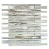 Midtown Sense Railroad Mutlicolor 11 .87 in. x 12.62 in. Polished Glass Wall Tile (1.04 sq. ft.) by Ivy Hill Tile -Ivy Hill Tile Sales multicolor ivy hill tile mosaic tile ext3rd104720 64 1000