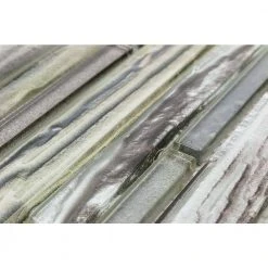 Midtown Sense Railroad Mutlicolor 11 .87 in. x 12.62 in. Polished Glass Wall Tile (1.04 sq. ft.) by Ivy Hill Tile 9 Midtown Sense Railroad Mutlicolor 11 .87 in. x 12.62 in. Polished Glass Wall Tile (1.04 sq. ft.) by Ivy Hill Tile -Ivy Hill Tile Sales multicolor ivy hill tile mosaic tile ext3rd104720 c3 1000