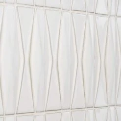 Delphi Harlequin Natural White 13 in. x 16 in. Polished Ceramic Mosaic Tile (1.41 sq. ft./Sheet) by Ivy Hill Tile -Ivy Hill Tile Sales natural white ivy hill tile ceramic tile ext3rd100270 1f 1000