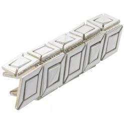 Delphi Jewel Natural White 12 in. x 16 in. Polished Ceramic Mosaic Tile (1.19 sq. ft./Sheet) by Ivy Hill Tile -Ivy Hill Tile Sales natural white ivy hill tile ceramic tile ext3rd100359 76 1000