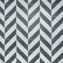 Anya Navy Diagonal Square 9 in. x 9 in. Glazed Porcelain Floor and Wall Tile (10.76 sq. ft./Case) by Ivy Hill Tile -Ivy Hill Tile Sales navy ivy hill tile porcelain tile ext3rd105146 4f 1000