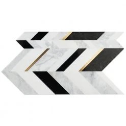 Tyra Nero 11.81 in. x 18.89 in. Polished Marble Wall Mosaic Tile (1.55 sq. ft./Each) by Ivy Hill Tile 13 Tyra Nero 11.81 in. x 18.89 in. Polished Marble Wall Mosaic Tile (1.55 sq. ft./Each) by Ivy Hill Tile -Ivy Hill Tile Sales nero ivy hill tile marble tile ext3rd106774 4f 1000