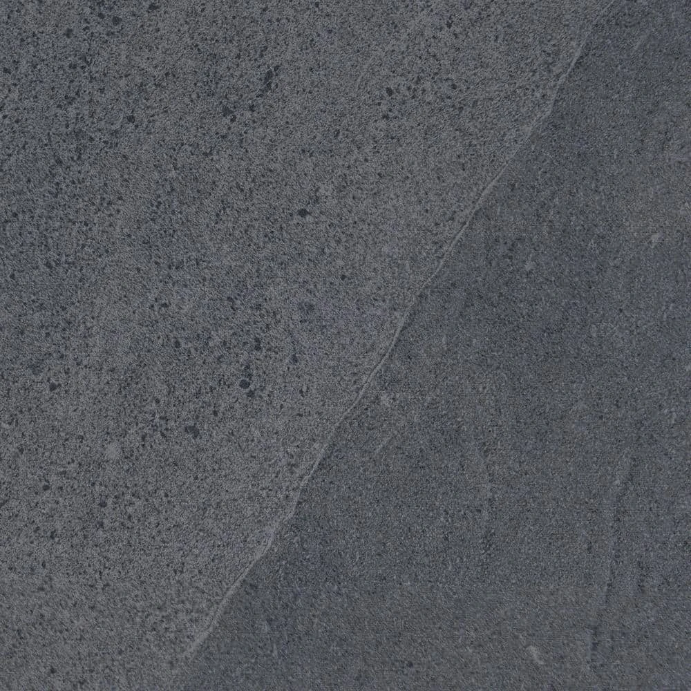 Copley Nero 24 in. x 24 in. x 10mm Matte Stone Look Porcelain Floor and Wall Tile (4-piece / 15.49 sq. ft. / box) by Ivy Hill Tile 5 Copley Nero 24 in. x 24 in. x 10mm Matte Stone Look Porcelain Floor and Wall Tile (4-piece / 15.49 sq. ft. / box) by Ivy Hill Tile - Image 3