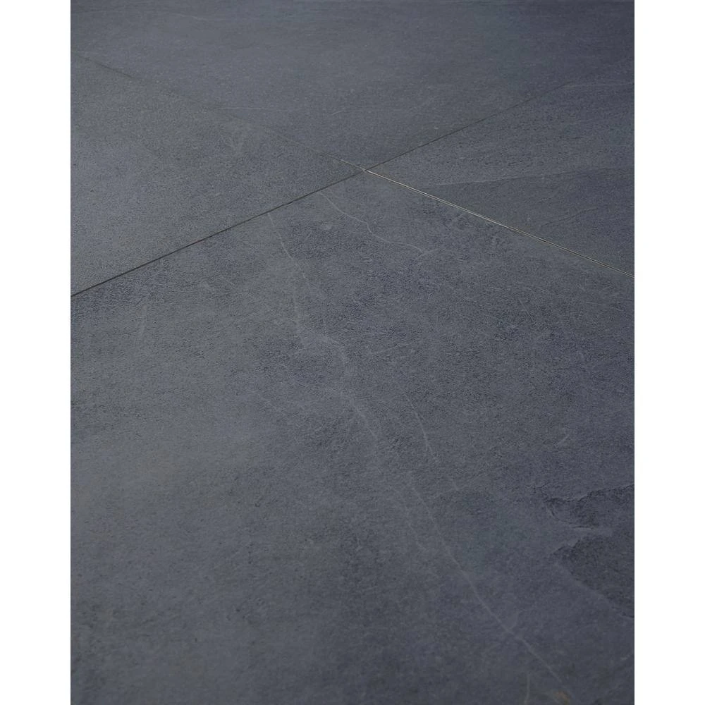 Copley Nero 24 in. x 24 in. x 10mm Matte Stone Look Porcelain Floor and Wall Tile (4-piece / 15.49 sq. ft. / box) by Ivy Hill Tile 10 Copley Nero 24 in. x 24 in. x 10mm Matte Stone Look Porcelain Floor and Wall Tile (4-piece / 15.49 sq. ft. / box) by Ivy Hill Tile - Image 8