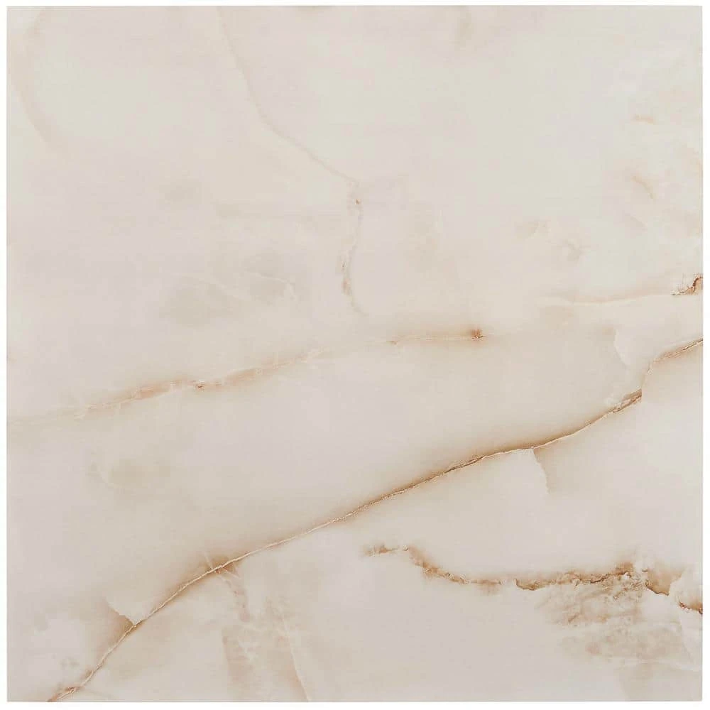 Selene Onyx Pearl 24 in. x 24 in. Polished Porcelain Floor and Wall Tile (15.49 sq. ft. / Case) by Ivy Hill Tile 5 Selene Onyx Pearl 24 in. x 24 in. Polished Porcelain Floor and Wall Tile (15.49 sq. ft. / Case) by Ivy Hill Tile - Image 3